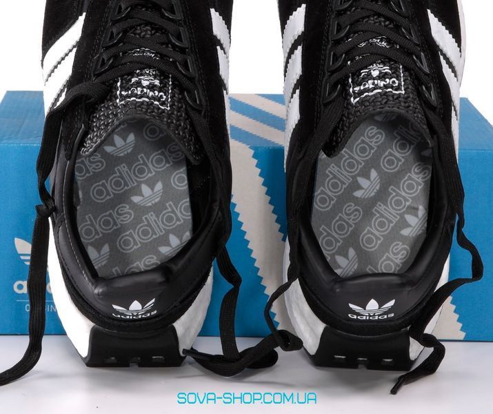 Мужские кроссовки Adidas Retropy E5 Black White фото