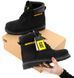 Мужские зимние ботинки CATERPILLAR Colorado PREMIUM NUBUCK Black Grey (С МЕХОМ) re-128157 фото 7