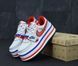 Жіночі кросівки Vandal 2K Metallic Silver/University Red-Obsidian Nike 2140m00 фото 4