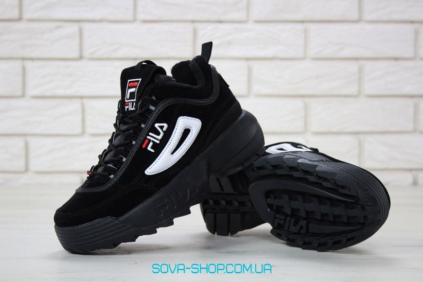 Disruptor II "Black" Unisex Fila фото