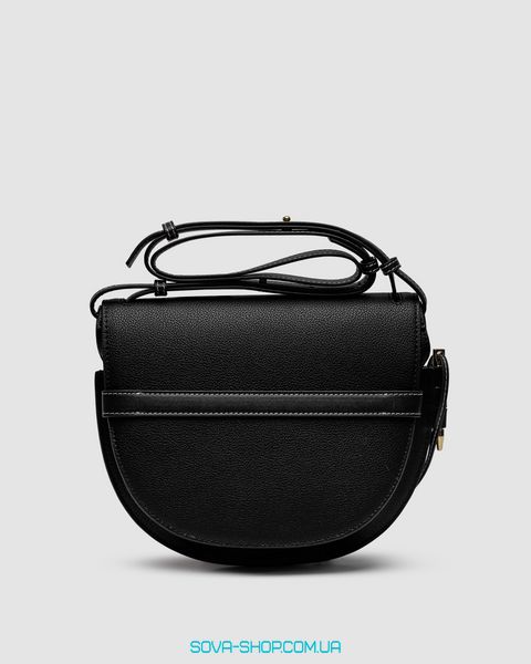 Жіноча сумка Loewe Gate Small leather and Jacquard Shoulder Bag Black Premium фото