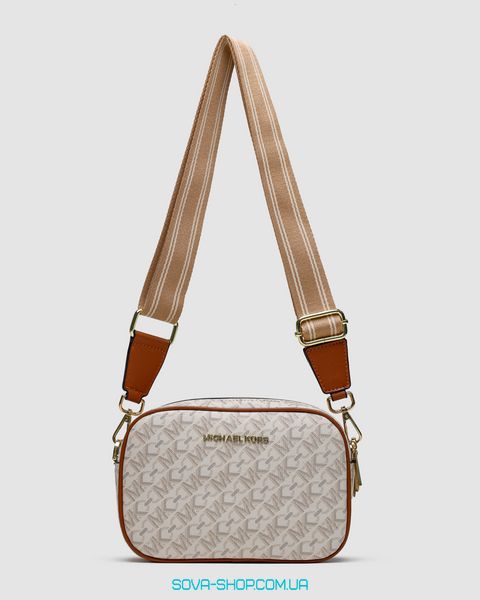 Женская сумка Michael Kors Camera Bag Ivory Premium фото