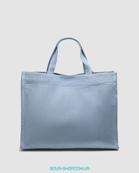 Жіноча сумка Acne Studios Logo-Embossed Distressed Denim Tote Bag Premium фото