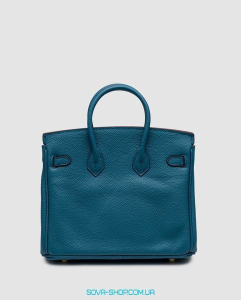 Жіноча сумка Hermes Birkin 25 New Bleu Jean/Gold Premium фото