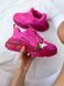 Жіночі кросівки Balenciaga Triple S Clear Sole dark Full pink re-5028 фото 2