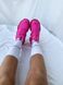Жіночі кросівки Balenciaga Triple S Clear Sole dark Full pink re-5028 фото 8