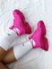 Жіночі кросівки Balenciaga Triple S Clear Sole dark Full pink re-5028 фото 4