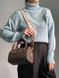 Жіноча сумка Louis Vuitton Speedy Nano Brown/Chess Premium re-10777 фото 2