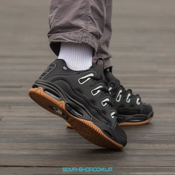 Чоловічі кросівки Osiris D3 Black Gum Premium фото
