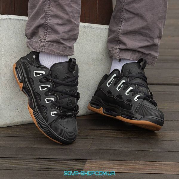 Чоловічі кросівки Osiris D3 Black Gum Premium фото