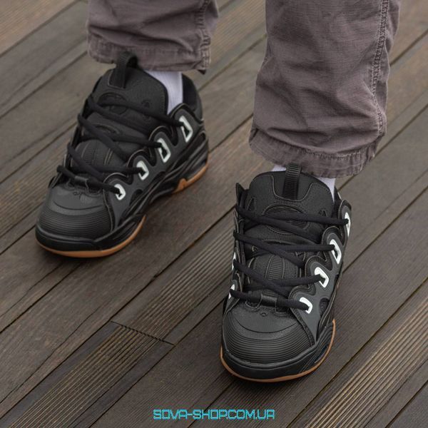 Чоловічі кросівки Osiris D3 Black Gum Premium фото