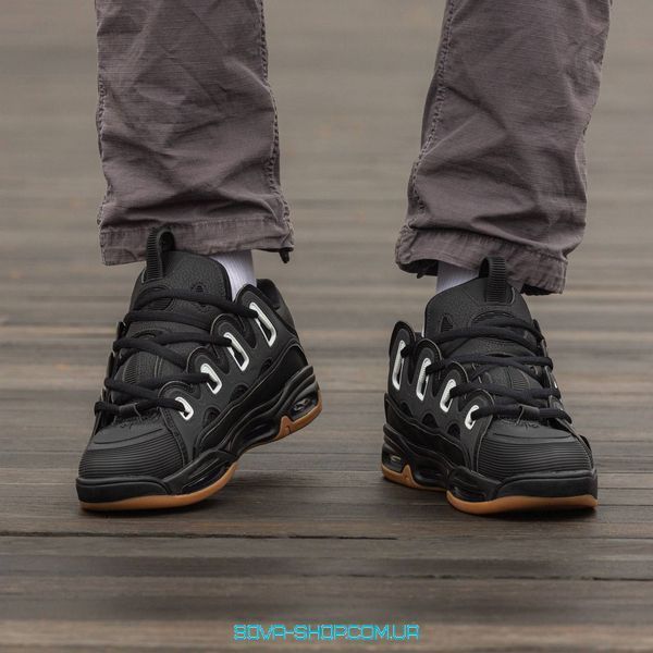Чоловічі кросівки Osiris D3 Black Gum Premium фото