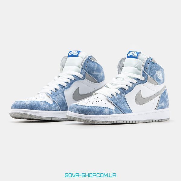 Женские баскетбольные кроссовки Nike Air Jordan 1 Hyper Royal фото