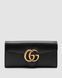 Кошелёк Gucci GG Marmont Button Wallet Black/Gold Premium re-126833 фото 4