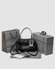 Женская сумка Balenciaga Rodeo Black/Silver Premium re-12068 фото 1