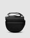 Жіноча сумка Loewe Gate Small leather and Jacquard Shoulder Bag Black Premium re-11467 фото 2