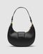 Женская сумка Miu Miu Leather Hobo Bag Black/Black Premium re-11778 фото 3