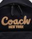 Жіночий рюкзак Coach Cargo Backpack in Signature Denim Black/Brown Premium re-127622 фото 4
