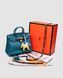 Жіноча сумка Hermes Birkin 25 New Bleu Jean/Gold Premium re-128417 фото 1