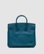 Жіноча сумка Hermes Birkin 25 New Bleu Jean/Gold Premium re-128417 фото 3