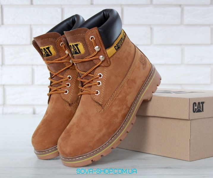 Мужские зимние ботинки CATERPILLAR CLASSIC PREMIUM NUBUCK (С МЕХОМ) фото