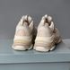 Жіночі кросівки Balenciaga Triple S Beige Lux Woman re-4717 фото 3