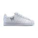Жіночі кросівки Adidas Superstar White/Silver re-11266 фото 2