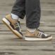 Чоловічі кросівки Adidas Forum Low CL Aluminium Branch Brown re-9421 фото 3