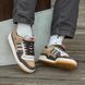 Чоловічі кросівки Adidas Forum Low CL Aluminium Branch Brown re-9421 фото 6