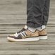 Чоловічі кросівки Adidas Forum Low CL Aluminium Branch Brown re-9421 фото 1