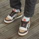 Чоловічі кросівки Adidas Forum Low CL Aluminium Branch Brown re-9421 фото 2