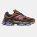 Чоловічі та жіночі кросівки New Balance 9060 Rich Oak Burgundy re-11016 фото 5