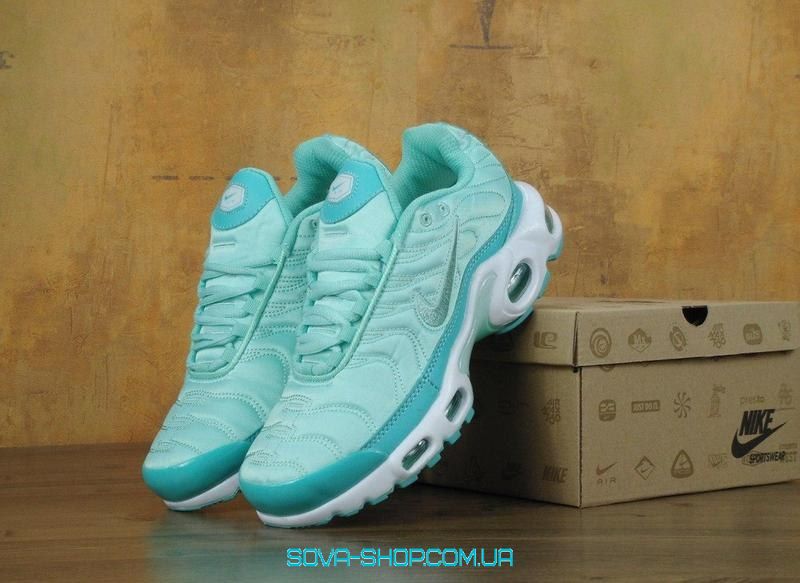 Женские кроссовки Air Max Plus Satin Green Nike фото