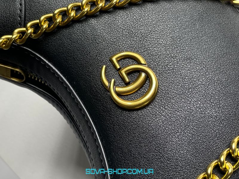 Жіноча сумка Gucci Aphrodite Small Shoulder Bag Black Premium фото