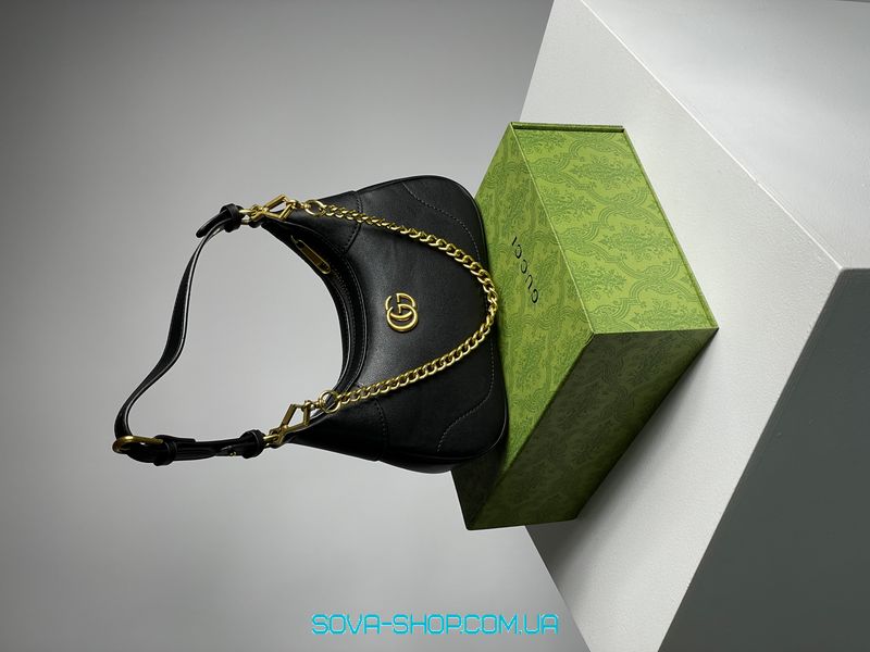Женская сумка Gucci Aphrodite Small Shoulder Bag Black Premium фото