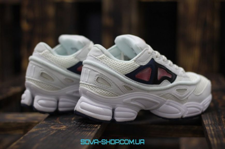 Женские кроссовки Raf Simons Consortium Ozweego 2 &ldquo;White/Bold Orange&rdquo; Women Adidas фото