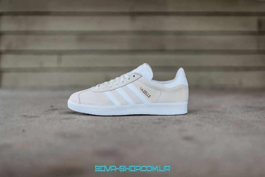 Жіночі кросівки Gazelle Beige Adidas фото