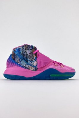 Жіночі баскетбольні кросівки Kyrie 6 Pink Blue Nike фото