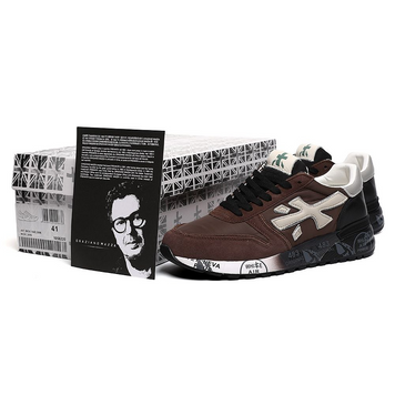 Чоловічі кросівки Premiata Brown Premium фото