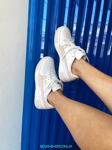 Жіночі кросівки Puma CALI WHITE / PINK 2.0 фото