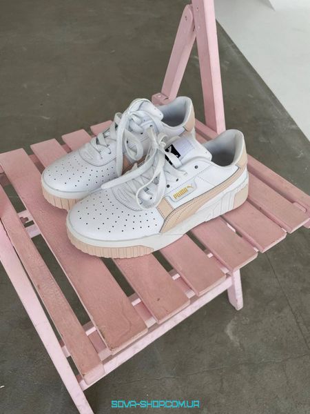 Жіночі кросівки Puma CALI WHITE / PINK 2.0 фото