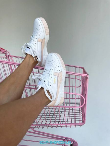 Жіночі кросівки Puma CALI WHITE / PINK 2.0 фото