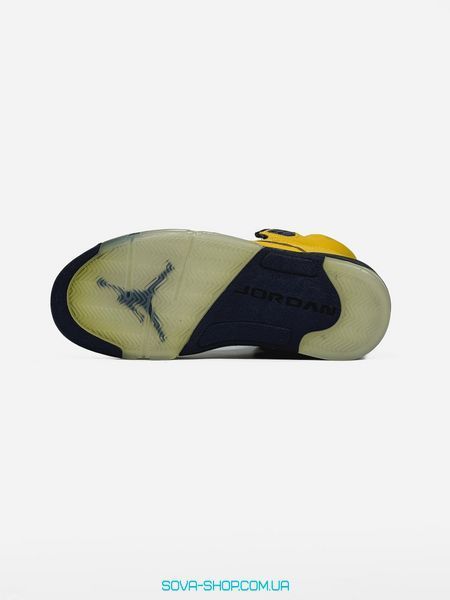 Чоловічі баскетбольні кросівки Nike Air Jordan 5 Retro SE "Michigan" фото