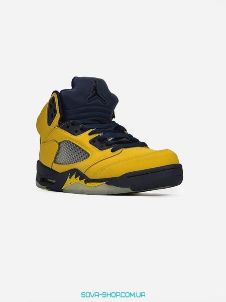 Чоловічі баскетбольні кросівки Nike Air Jordan 5 Retro SE "Michigan" фото