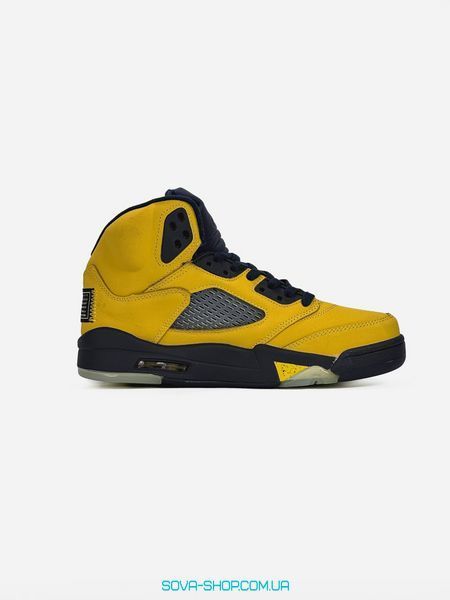 Чоловічі баскетбольні кросівки Nike Air Jordan 5 Retro SE "Michigan" фото