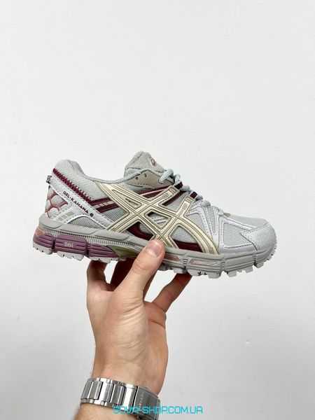 Мужские кроссовки Asics Gel-Kahana 8 "Grey Burgundy" фото