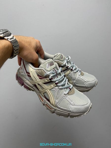 Чоловічі кросівки Asics Gel-Kahana 8 "Grey Burgundy" фото