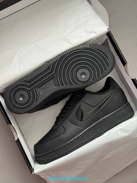 Мужские кроссовки Nike Air Force 1 &ldquo;FOAMPOSITE Black" Premium фото