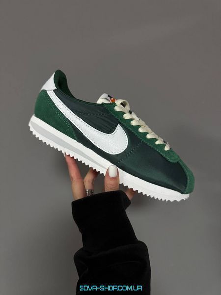Жіночі кросівки Nike Cortez Green Premium фото