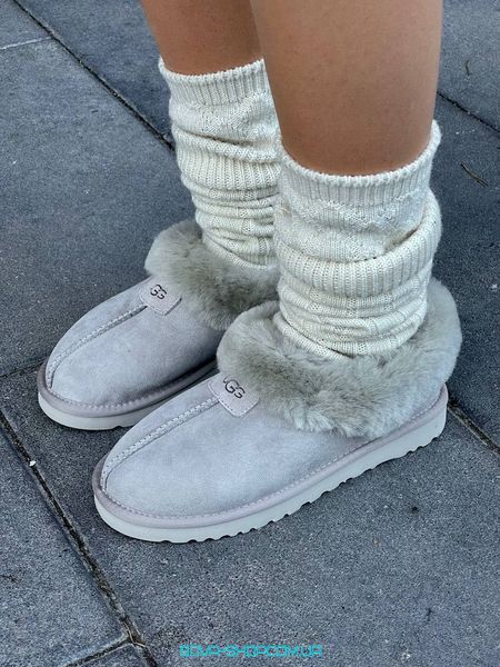 Женские зимние ботинки Ugg Coquette Light Grey Premium фото